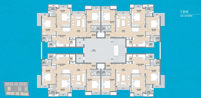 Project Image of 641 Sq.ft 2 BHK Apartment / Flat for sale in Madhapar for Rs. 4800000