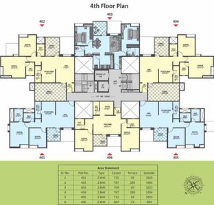 Project Image of 564.0 - 1045.0 Sq.ft 2 BHK Apartment for buy in Rujuta Gardenia Crest