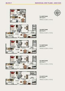 Project Image of 391.0 - 713.0 Sq.ft 1 BHK Apartment for buy in Baashyaam Le Chalet Smart Choice Homes Block 7