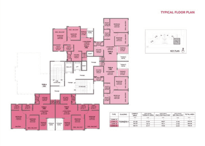 Project Image of 696.0 - 989.0 Sq.ft 2 BHK Apartment for buy in Kohinoor Riverdale 
