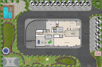 Project Image of 1160.0 - 1170.0 Sq.ft 3 BHK Apartment for buy in Ompee Tower