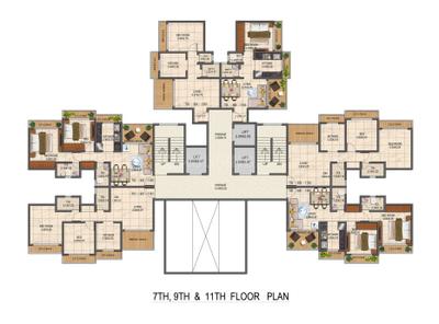 Project Image of 680 Sq.ft 1 BHK Apartment / Flat for sale in Kalyan West for Rs. 6100000