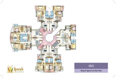 Project Image of 1600 Sq.ft 3 BHK Apartment / Flat for sale in Ulhasnagar for Rs. 9800000