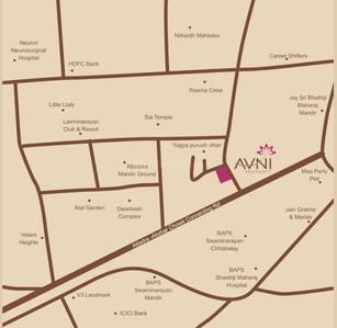Project Image of 749.81 - 790.82 Sq.ft 3 BHK Apartment for buy in Avni Residency