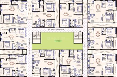 Project Image of 1190.0 - 1350.0 Sq.ft 2 BHK Apartment for buy in Gauthami Sigma Towers