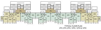 Project Image of 0.0 - 775.0 Sq.ft 2 BHK Apartment for buy in Prajapati Ornate Wing A B C