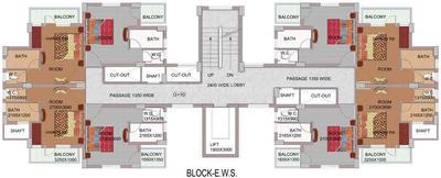 Project Image of 1925.0 - 2510.0 Sq.ft 3 BHK Apartment for buy in KST Whispering Heights