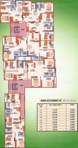 Project Image of 550.0 - 1079.0 Sq.ft 2 BHK Apartment for buy in M A H Jai Ganesh Apartment 2