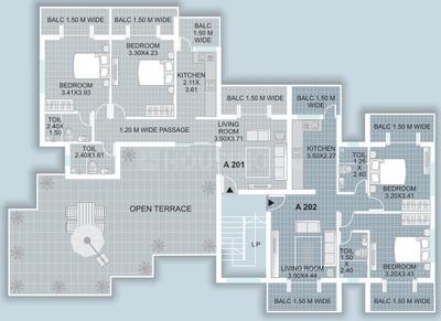 Project Image of 790.0 - 1113.0 Sq.ft 1 BHK Apartment for buy in Saldanha Green Valley Phase II