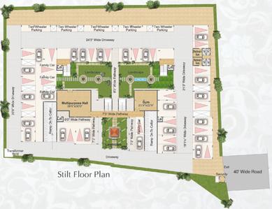 Project Image of 1160.0 - 1800.0 Sq.ft 2 BHK Apartment for buy in Rahul Builders Grandeur