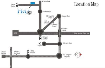 Project Image of 1060.0 - 1375.0 Sq.ft 2 BHK Apartment for buy in Anshul H2O City