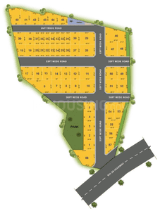 Project Image of 767.0 - 1900.0 Sq.ft Residential Plot Plot for buy in G Square Vaigai Crest