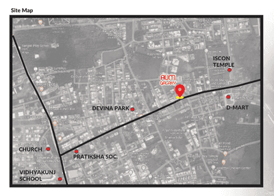 Project Image of 0.0 - 728.93 Sq.ft 2 BHK Apartment for buy in AUM Galaxy