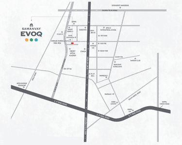 Project Image of 867.14 - 872.2 Sq.ft 3 BHK Apartment for buy in Ashapura Samanvay Evoq