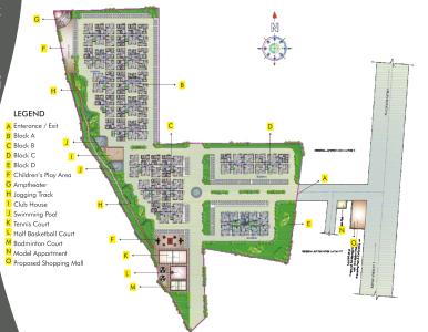 Project Image of 950 Sq.ft 3 BHK Apartment / Flat for sale in Marsur for Rs. 6000000