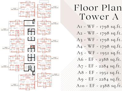 Project Image of 1798.0 - 2388.0 Sq.ft 3 BHK Apartment for buy in Raghava Linq