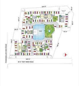 Project Image of 940.0 - 1345.0 Sq.ft 2 BHK Apartment for buy in Jamals Grandeur