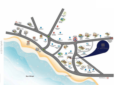 Project Image of 1595.0 - 2320.0 Sq.ft 2 BHK Apartment for buy in Global Iconica Capitol And The Crown