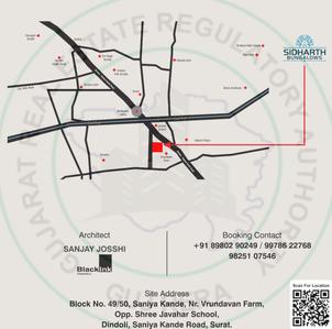 Sidharth Bungalows Location Plan 1