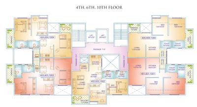 Project Image of 1000 Sq.ft 2 BHK Apartment / Flat for sale in Undri for Rs. 5800000