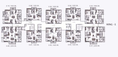 Project Image of 1900 Sq.ft 3 BHK Apartment / Flat for sale in Narsingi for Rs. 18500000