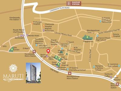 Project Image of 438 Sq.ft 1 BHK Apartment / Flat for sale in Borivali West for Rs. 11900000