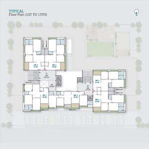 Project Image of 2475 Sq.ft 3 BHK Apartment / Flat for sale in Kudasan for Rs. 9700000