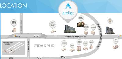 Project Image of 0.0 - 461.0 Sq.ft 1 BHK Apartment for buy in Sushma Atelier