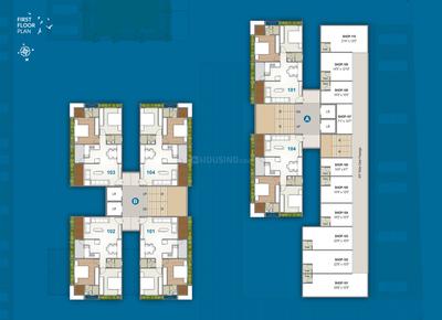 Project Image of 667.79 - 1238.93 Sq.ft 2 BHK Apartment for buy in Hindva Skyview