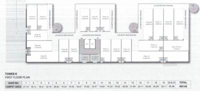 Project Image of 180.73 - 489.54 Sq.ft Shop Shop for buy in Darshanam Trade Center III