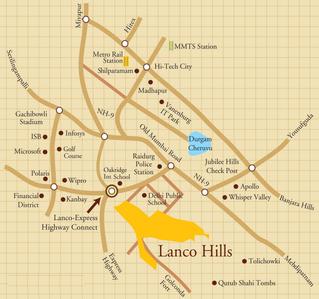 Project Image of 5800.0 - 9400.0 Sq.ft 4 BHK Villa for buy in Lanco Hanging Gardens Villas