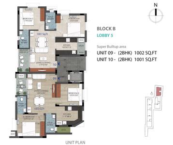 Project Image of 965.0 - 1468.0 Sq.ft 2 BHK Apartment for buy in Sudarsan Builders and Developers Cosmo Residence