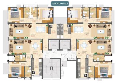 Project Image of 438.09 - 1239.57 Sq.ft 1 RK Apartment for buy in Mangalmurti Sai Aradhya