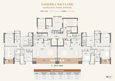 Project Image of 1348.0 - 2397.04 Sq.ft 3 BHK Apartment for buy in Godrej Skyline