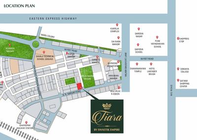 Project Image of 795.99 - 1216.0 Sq.ft 2 BHK Apartment for buy in Tiara By Swastik Empire