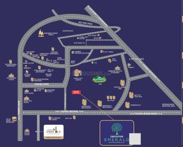 Project Image of 1107.0 - 1350.0 Sq.ft 2 BHK Apartment for buy in Endeavour Emerald
