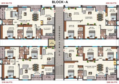 Project Image of 1195.0 - 2100.0 Sq.ft 2 BHK Apartment for buy in Matrix Florence