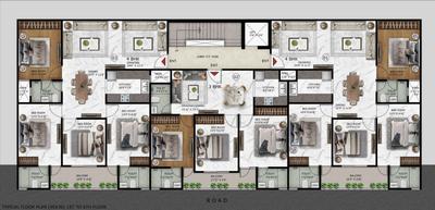 Project Image of 1250.0 - 1480.0 Sq.ft 3 BHK Apartment for buy in Swastik Triveni Homes