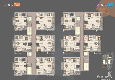 Project Image of 1100 Sq.ft 2 BHK Apartment / Flat for sale in Bowrampet for Rs. 5823835