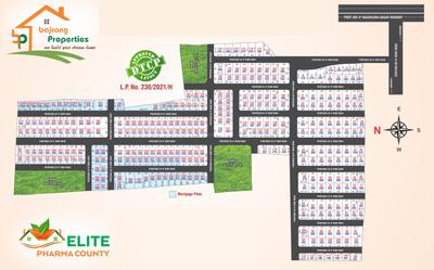 Bajrang Elite Pharma County Layout Plan 1