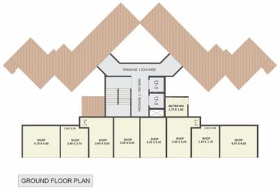 Project Image of 332.0 - 875.0 Sq.ft 1 BHK Apartment for buy in Colours Paradises