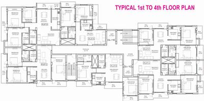 Project Image of 865.0 - 1515.0 Sq.ft 2 BHK Apartment for buy in D K Oak Jaipal Enclave