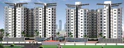 Project Image of 1407.0 - 1550.0 Sq.ft 3 BHK Apartment for buy in Pushpanjali Shree Sai Residency