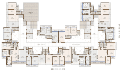 Project Image of 320.76 - 703.0 Sq.ft 1 BHK Apartment for buy in Riu Siddhivinayak Aarambh