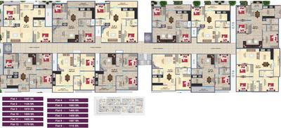 Project Image of 1005.0 - 1498.0 Sq.ft 2 BHK Apartment for buy in BSR Tower