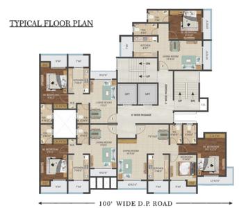 Project Image of 372.03 - 627.54 Sq.ft 1 BHK Apartment for buy in Swastik Heights Wing A