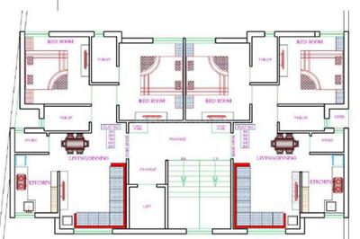 Project Image of 521.3 - 540.89 Sq.ft 2 BHK Apartment for buy in Saifee Apartment