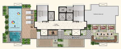 Project Image of 803.0 - 1849.0 Sq.ft 2 BHK Apartment for buy in Konark 32 West View