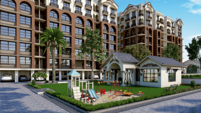 Project Image of 552.08 - 645.62 Sq.ft 2 BHK Apartment for buy in Shiv Sharnam Elegance