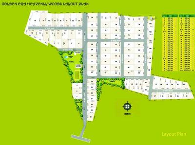 Project Image of 1200.0 - 1500.0 Sq.ft Residential Plot Plot for buy in Golden Heavenly Woods